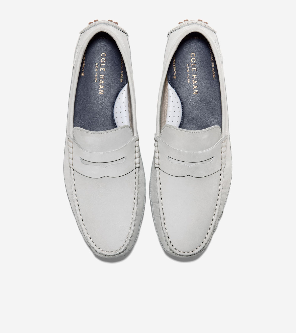 Men's Davies Grand Penny Driving Shoes in Grey | Cole Haan