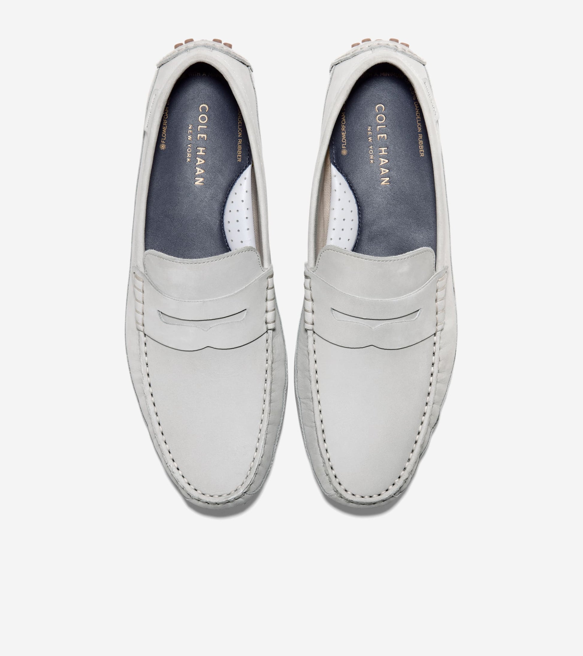Men's Davies Grand Penny Driving Shoes in Grey | Cole Haan