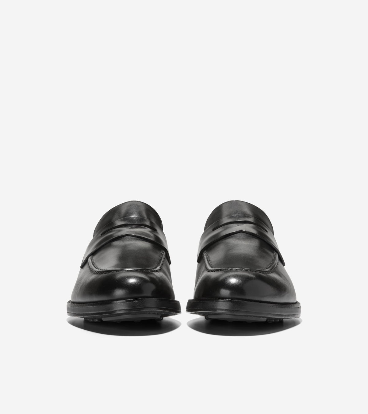 Men's Ledley Grand Penny Loafers in Black | Cole Haan