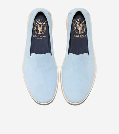 Men's Long-Weekender Slip-On Shoes in Blue | Cole Haan