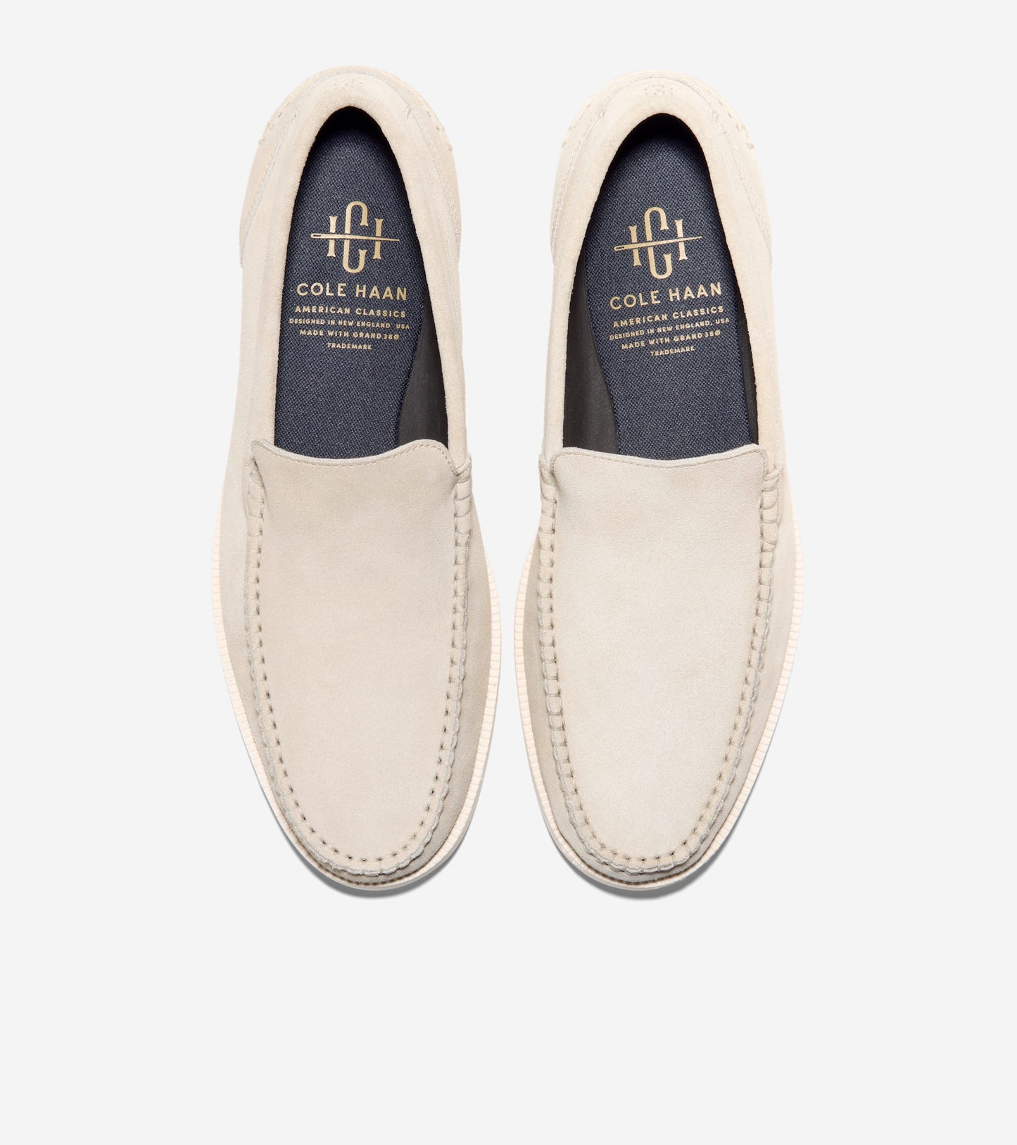 Men's American Classics Hampton Loafers in Beige | Cole Haan