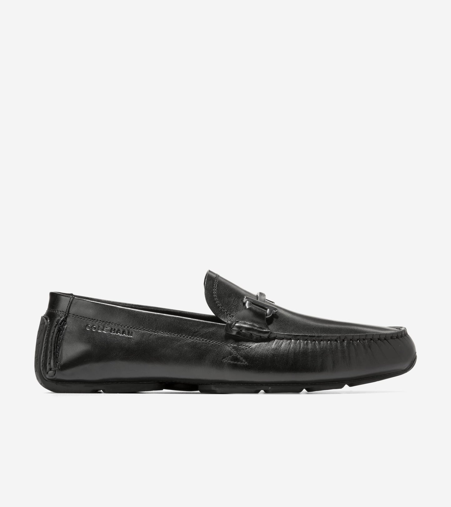Men's Donohue Grand Bit Driving Loafers in Black | Cole Haan