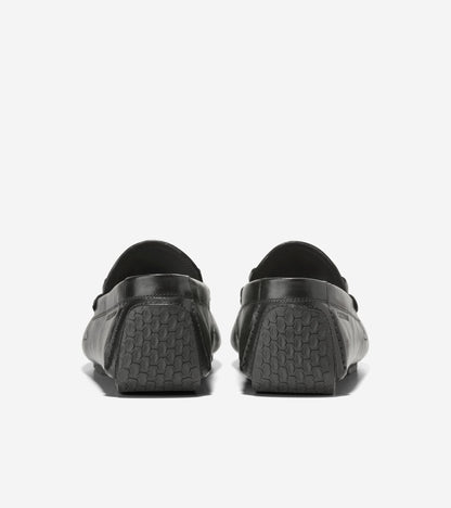 Men's Donohue Grand Bit Driving Loafers in Black | Cole Haan
