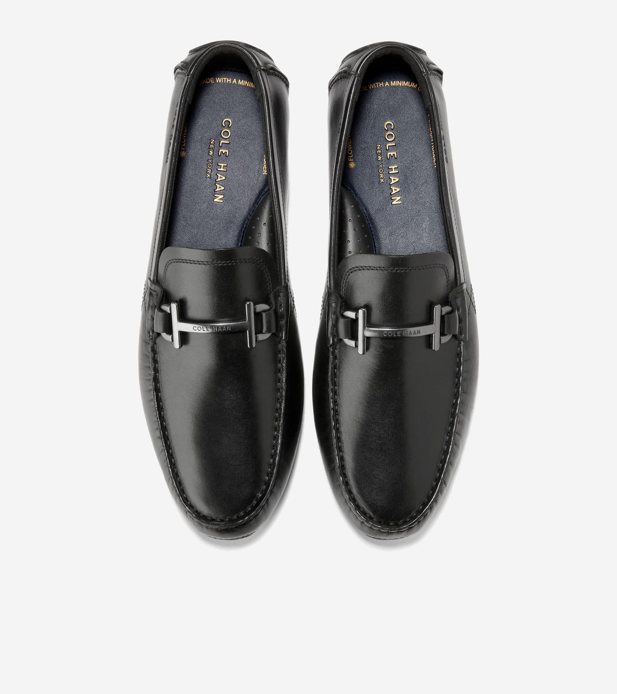 Men's Donohue Grand Bit Driving Loafers in Black | Cole Haan