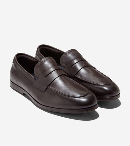 Men's Wyeth Grand Penny Loafers in Brown | Cole Haan