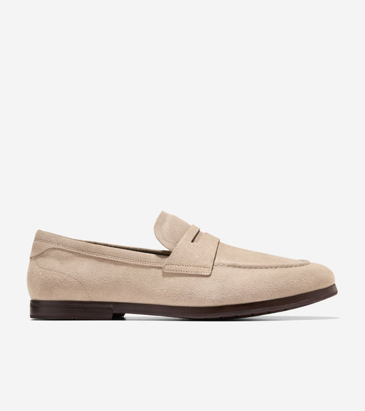 Men's Wyeth Grand Penny Loafers in Beige | Cole Haan