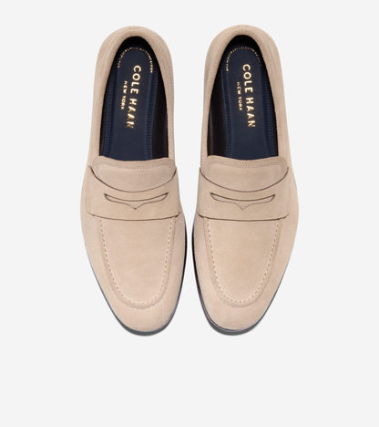 Men's Wyeth Grand Penny Loafers in Beige | Cole Haan