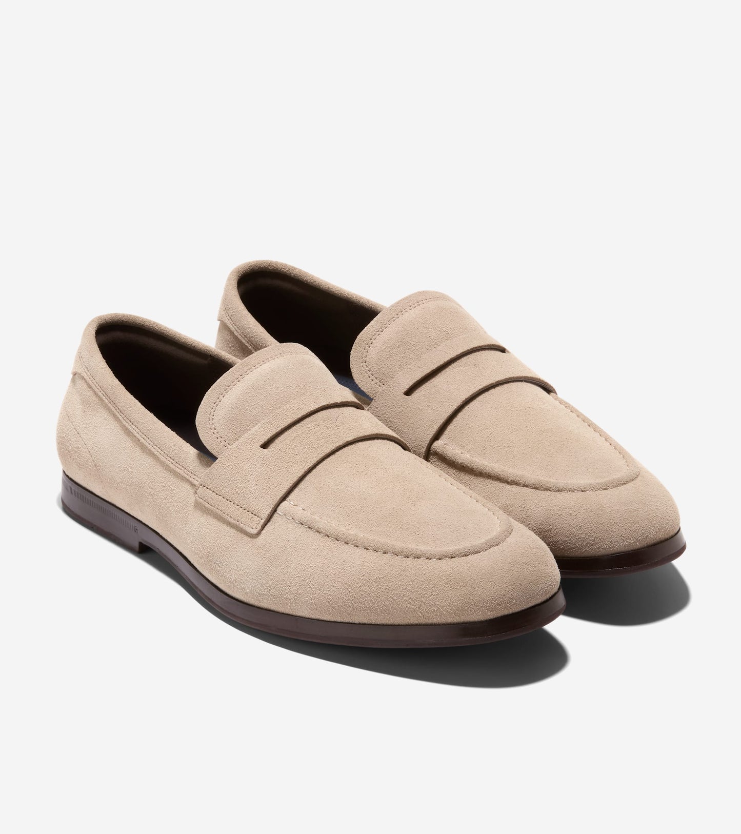 Men's Wyeth Grand Penny Loafers in Beige | Cole Haan