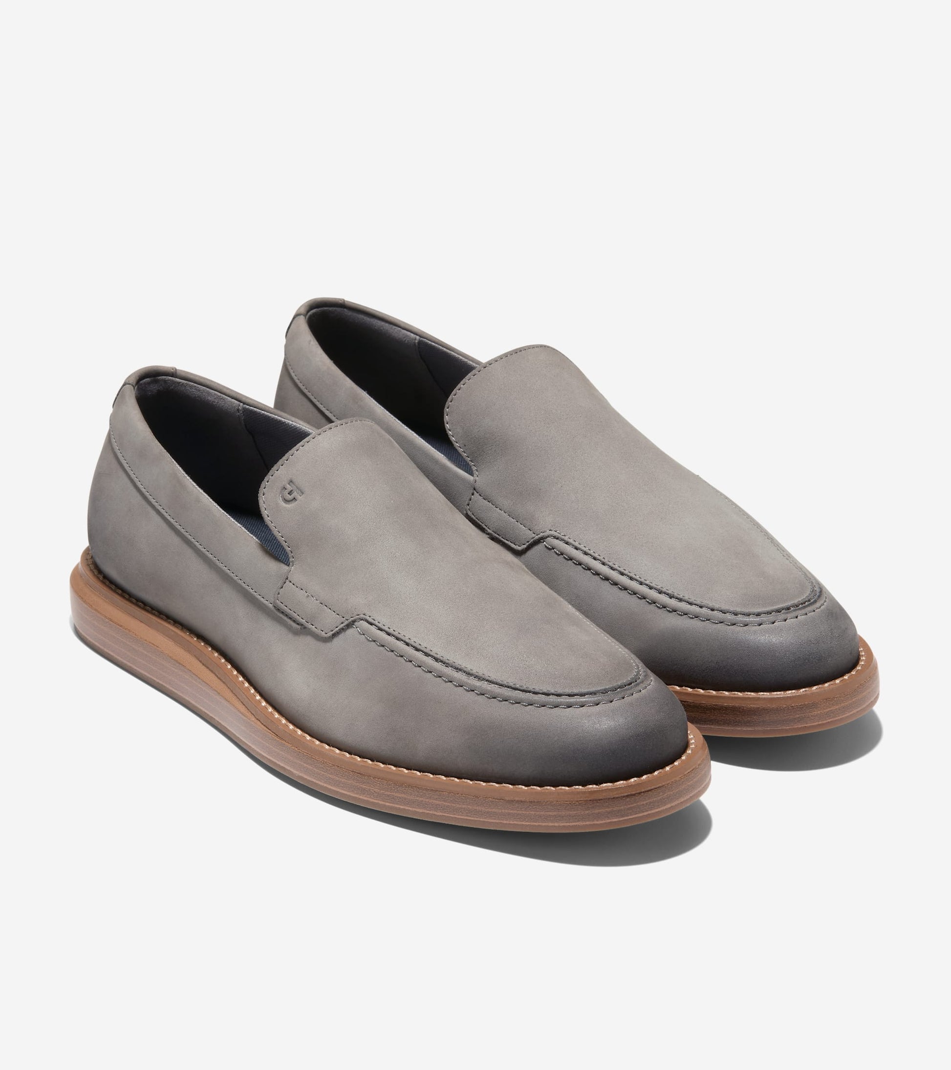 Men's Grand Neoclassic Venetian Loafers in Grey | Cole Haan