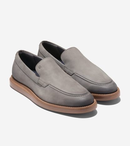 Men's Grand Neoclassic Venetian Loafers in Grey | Cole Haan