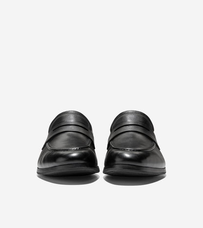 Men's Wyeth Grand Penny Loafers in Black | Cole Haan