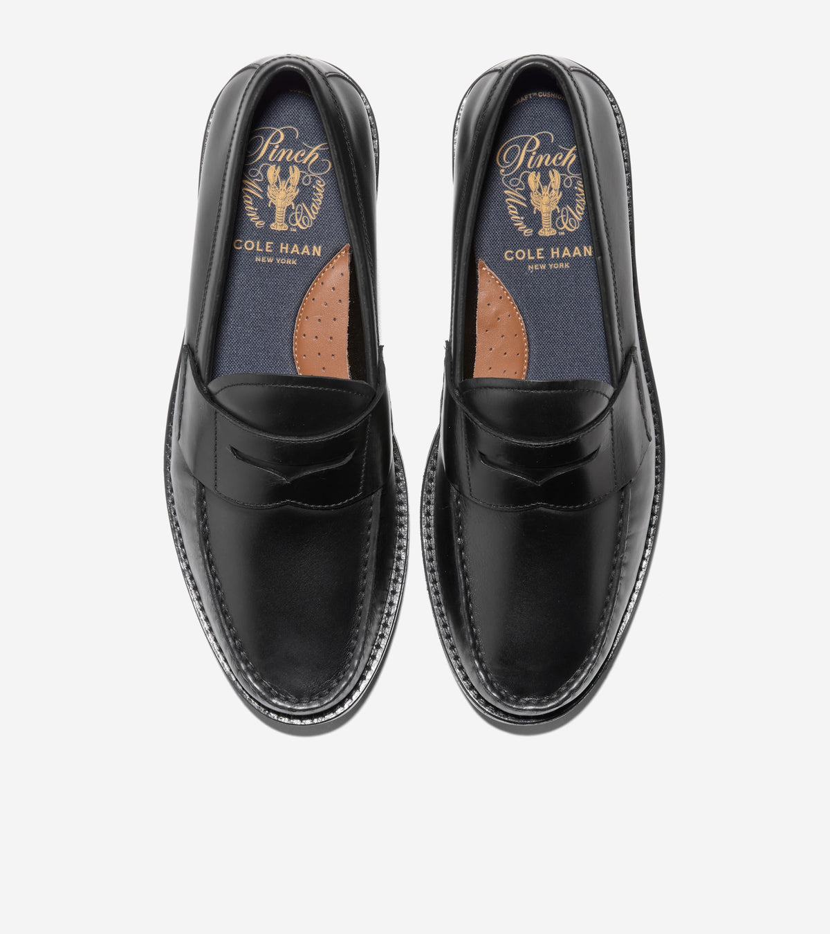 Men's Pinch Penny Flexcraft Loafers in Black | Cole Haan