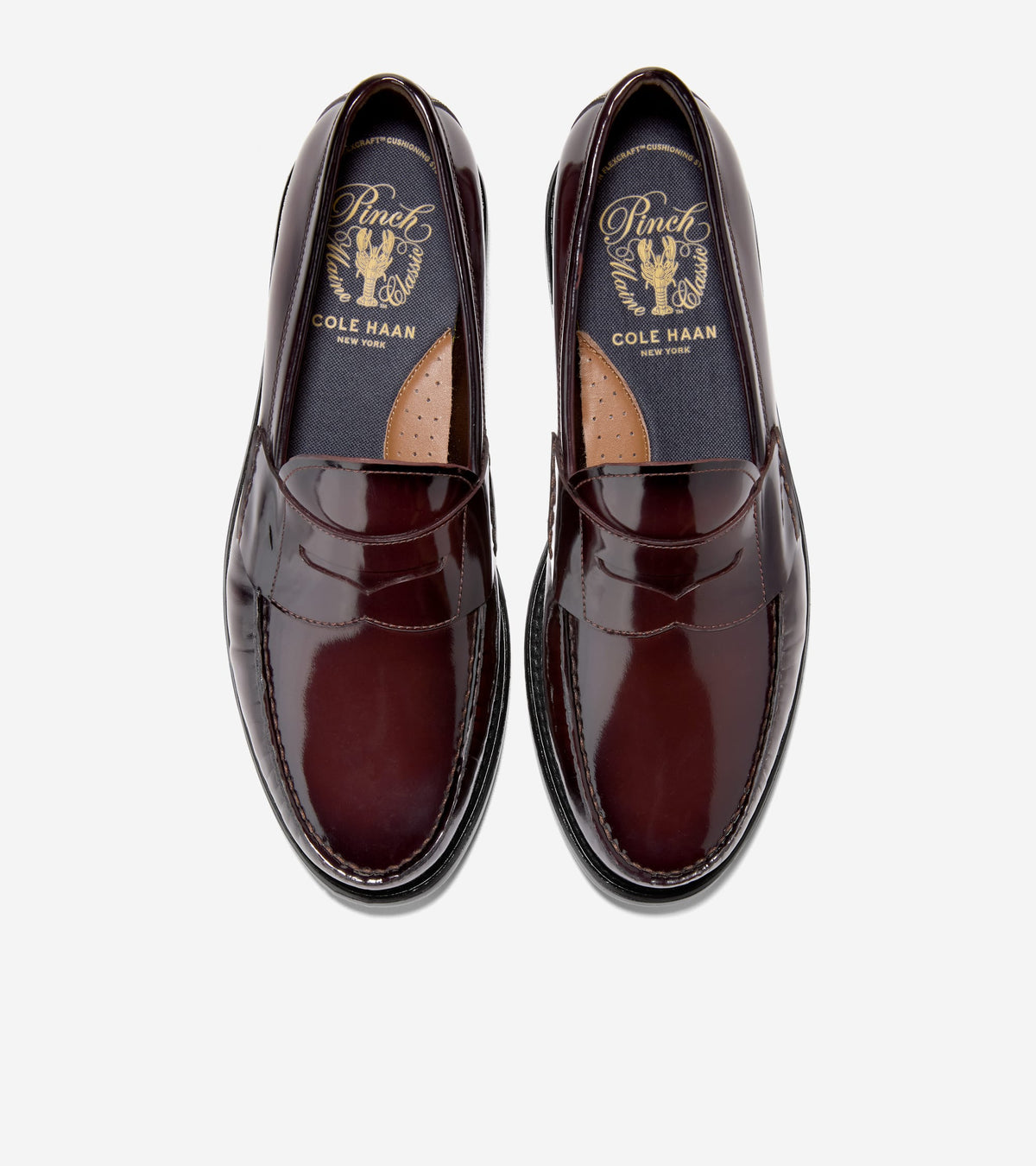 Men's Pinch Penny Flexcraft Loafers in Red | Cole Haan