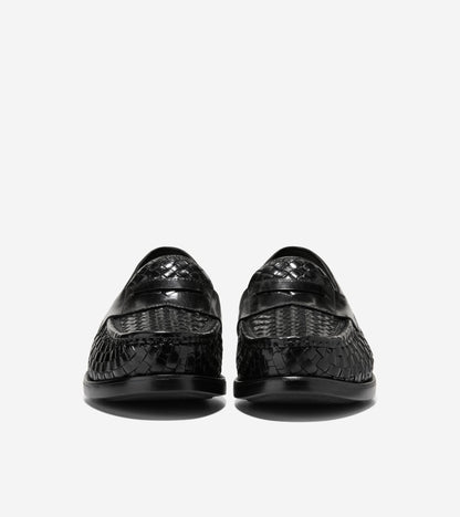 Men's Pinch Penny Woven Flexcraft Loafers in Black | Cole Haan