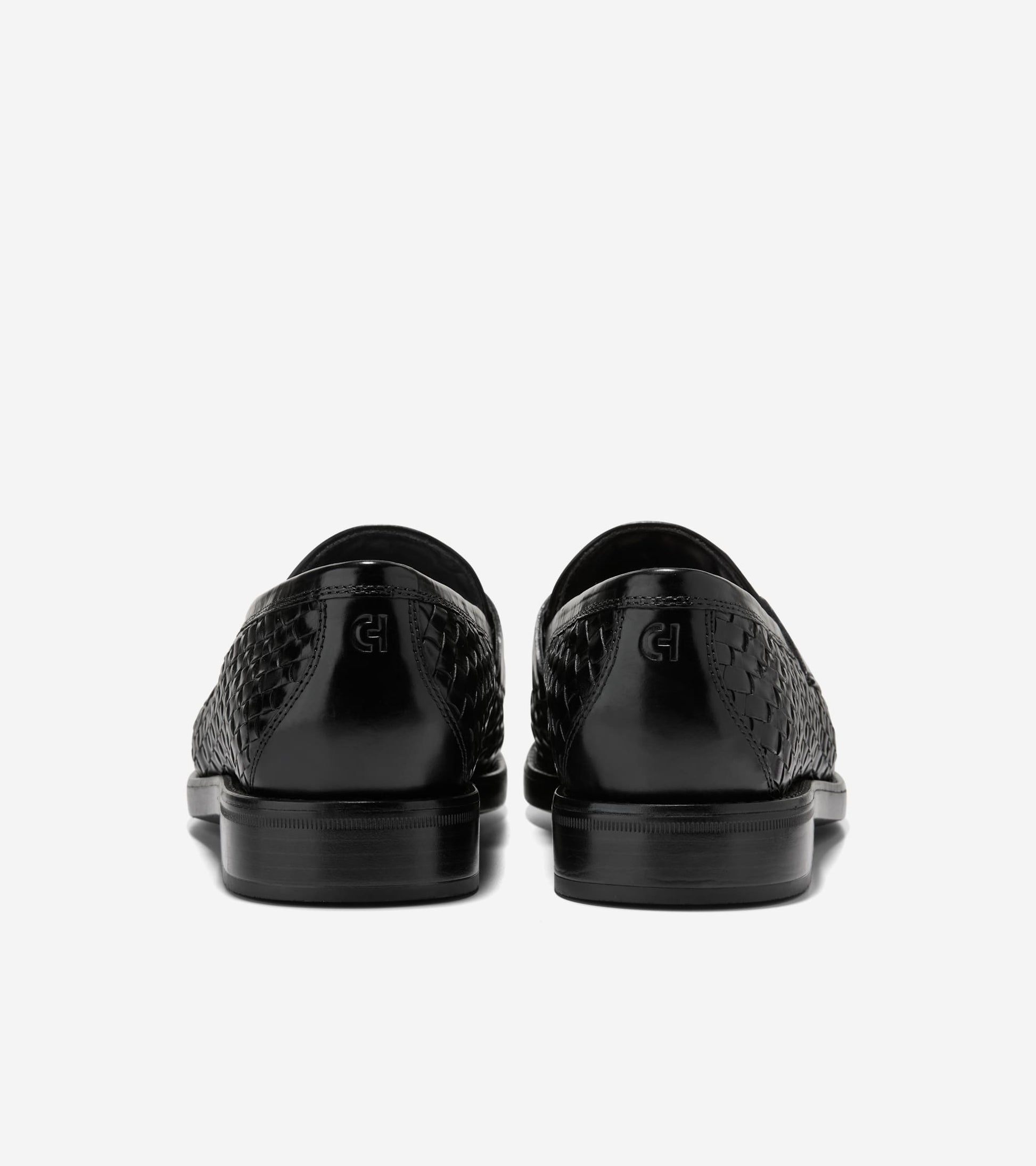 Men's Pinch Penny Woven Flexcraft Loafers in Black | Cole Haan