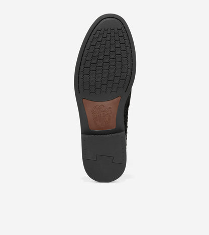 Men's Pinch Penny Woven Flexcraft Loafers in Black | Cole Haan
