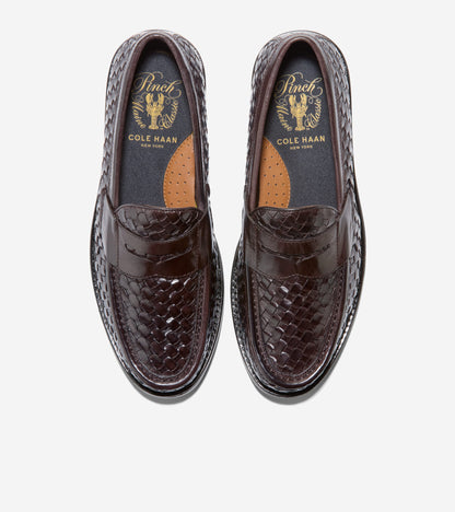 Men's Pinch Penny Woven Flexcraft Loafers in Brown | Cole Haan
