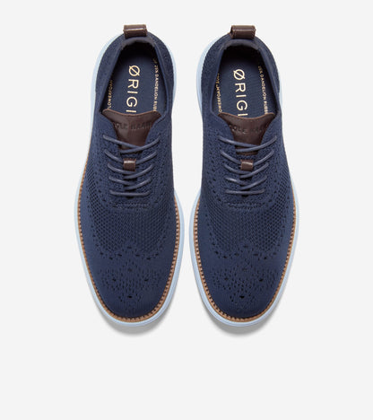 Men's ØriginalGrand Remastered Stitchlite™ Oxfords in Blue | Cole Haan