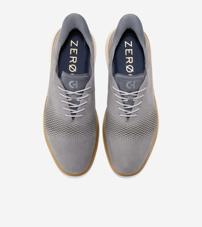 Men's 6.ZERØGRAND Laser Quick-On Oxfords in Grey | Cole Haan