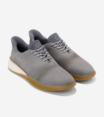 Men's 6.ZERØGRAND Laser Quick-On Oxfords in Grey | Cole Haan