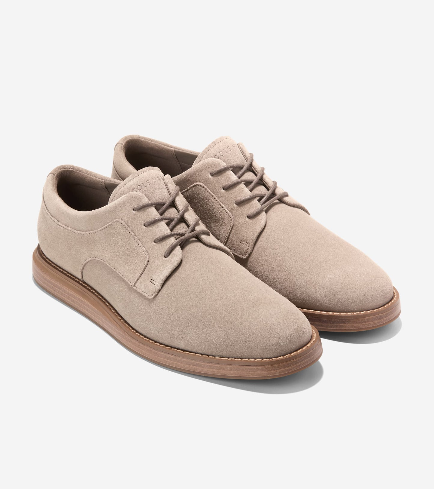 Men's Grand Neoclassic Plain Toe Oxfords in Beige | Cole Haan