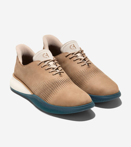 Men's 6.ZERØGRAND Laser Quick-On Oxfords in Beige | Cole Haan