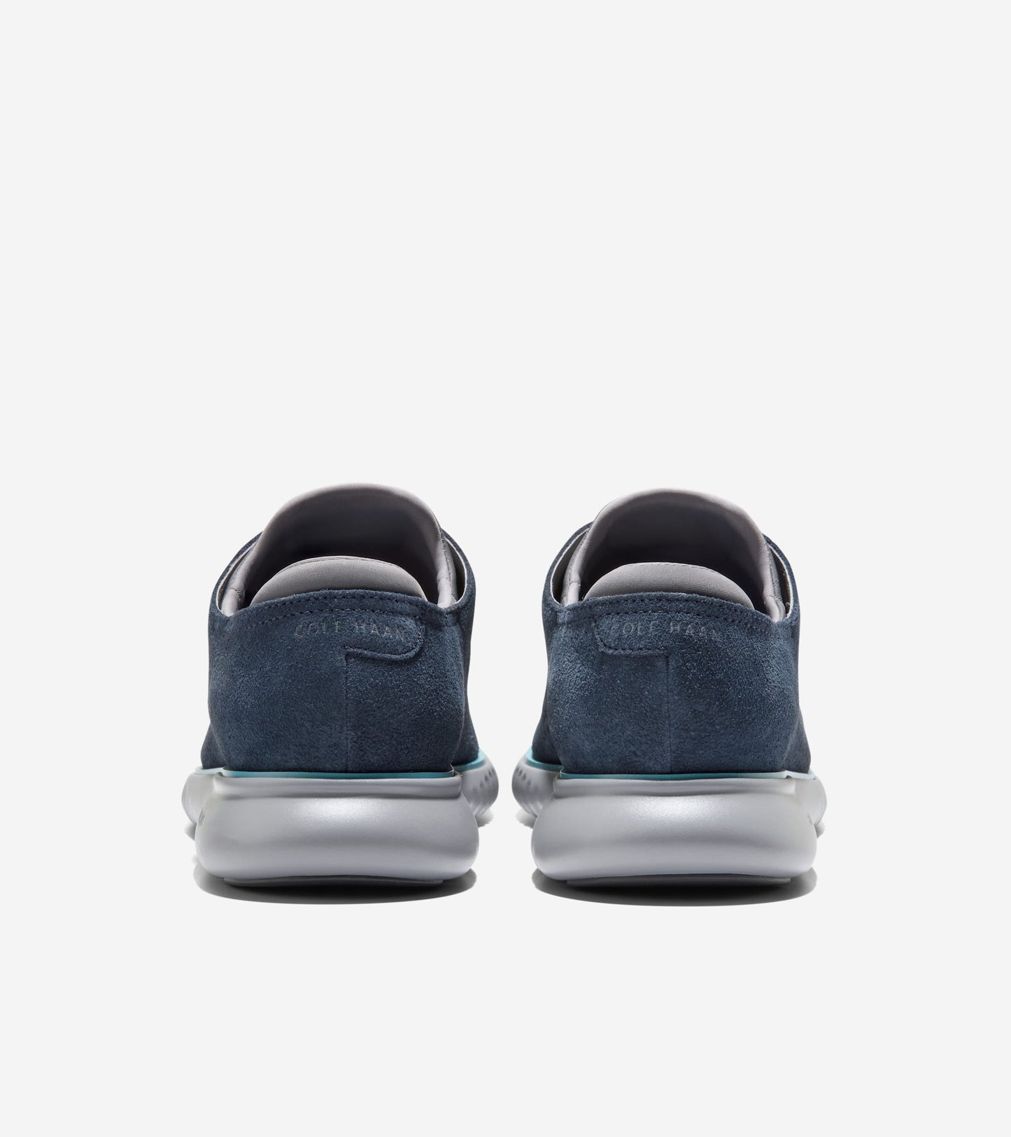 Men's 2.ZERØGRAND Laser Wingtip Oxfords in Blue | Cole Haan