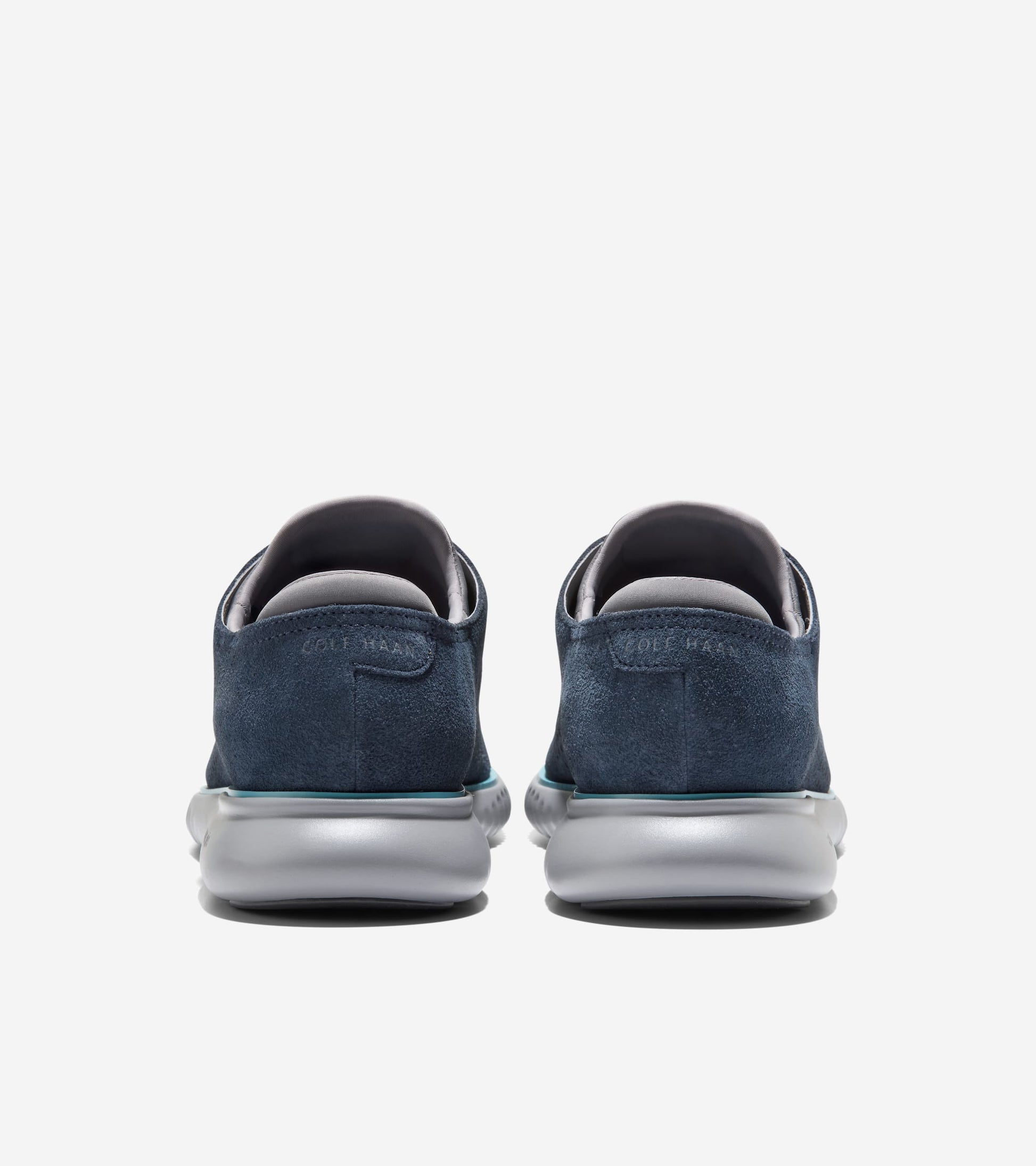 Men's 2.ZERØGRAND Laser Wingtip Oxfords in Blue | Cole Haan