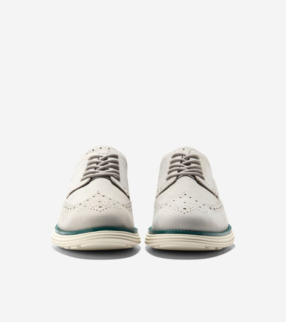 Men's ØriginalGrand Remastered Wingtip Oxfords in Grey | Cole Haan