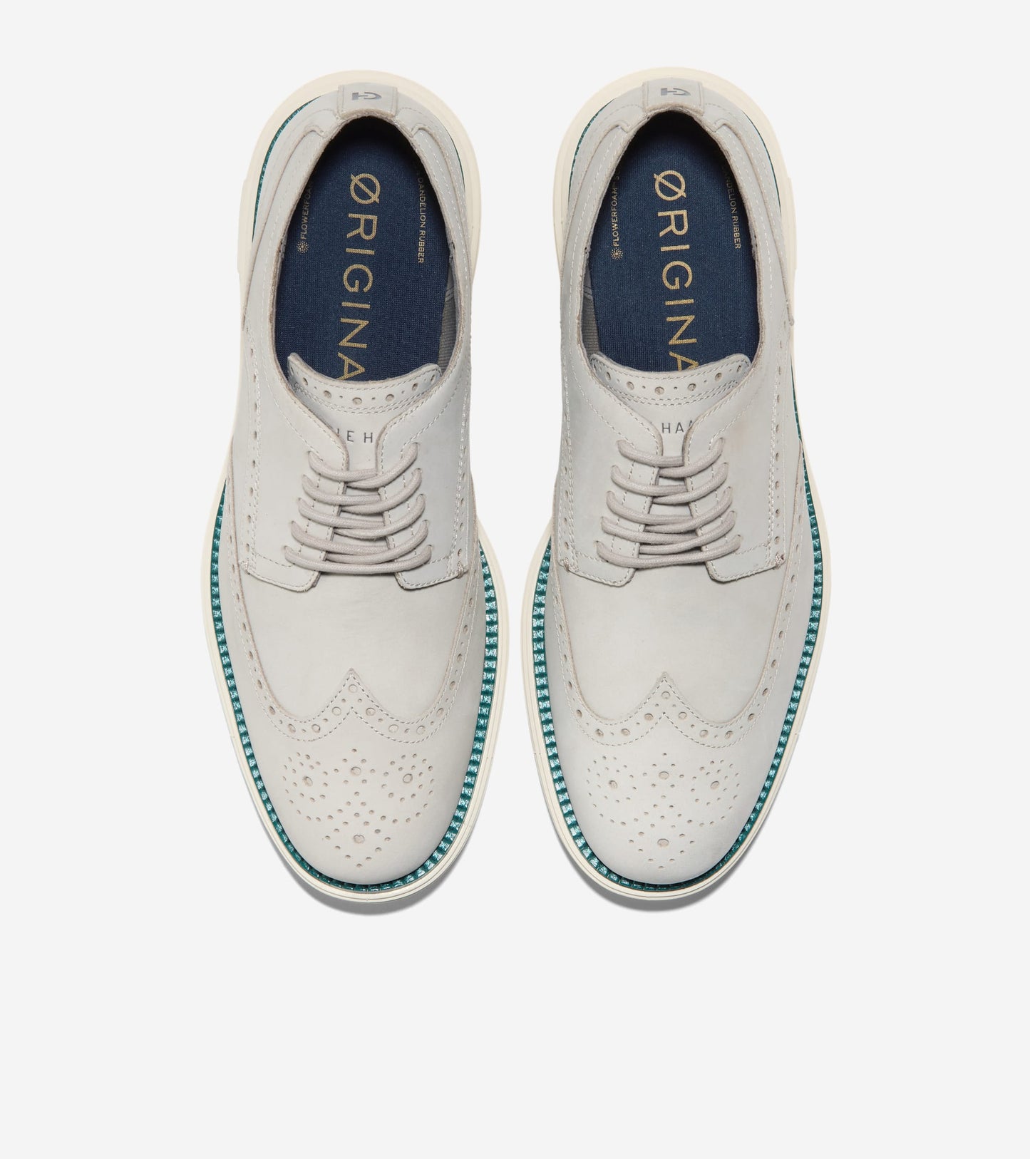 Men's ØriginalGrand Remastered Wingtip Oxfords in Grey | Cole Haan