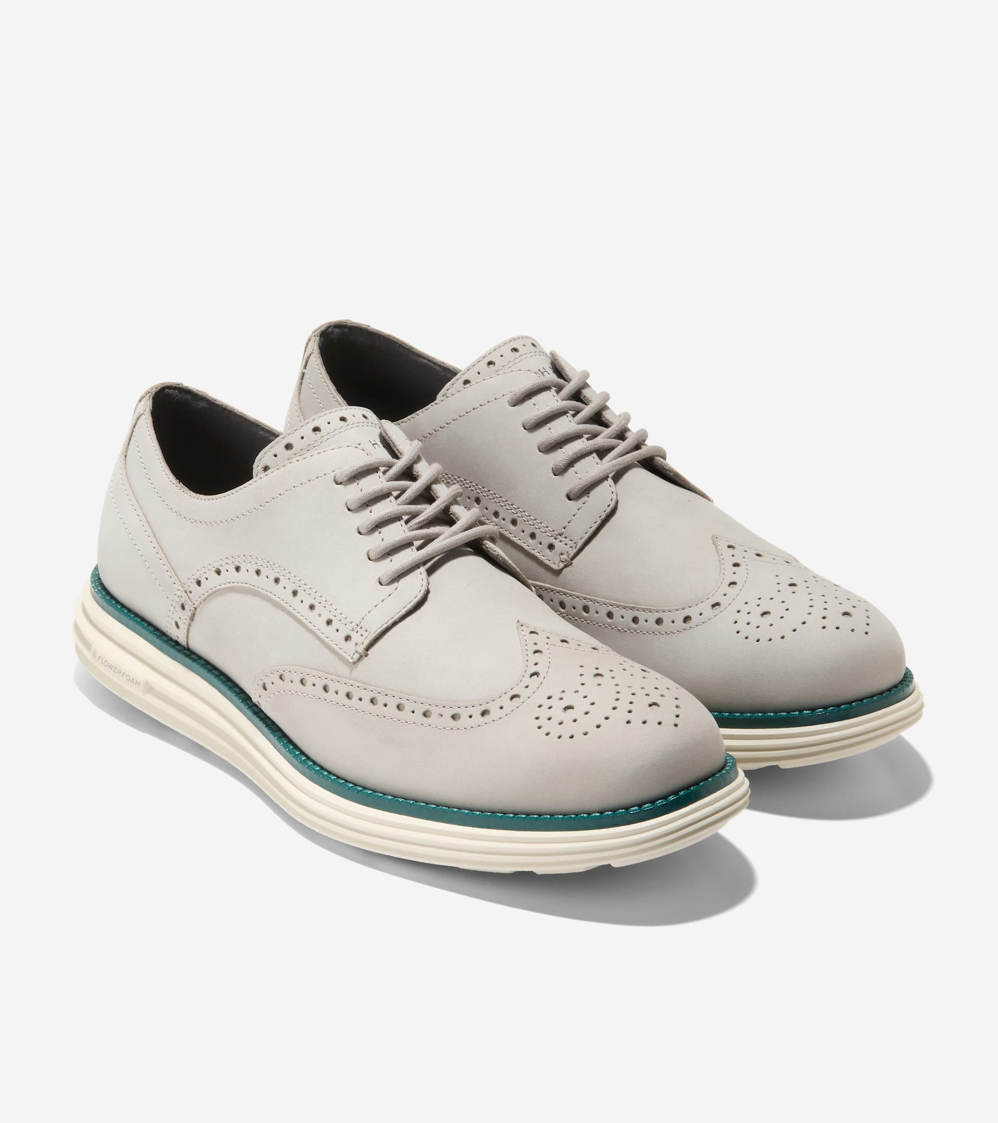 Men's ØriginalGrand Remastered Wingtip Oxfords in Grey | Cole Haan