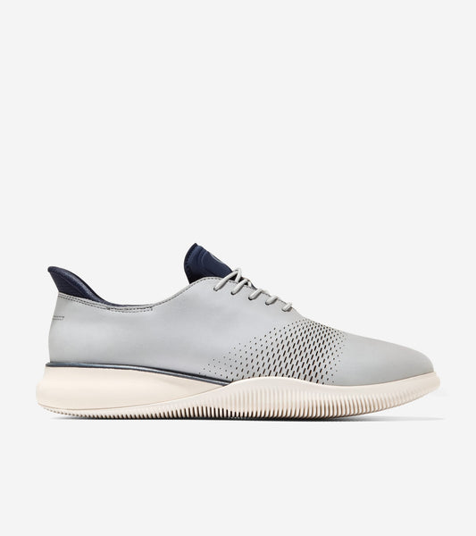 Men's 6.ZERØGRAND Laser Quick-On Oxfords in Grey | Cole Haan