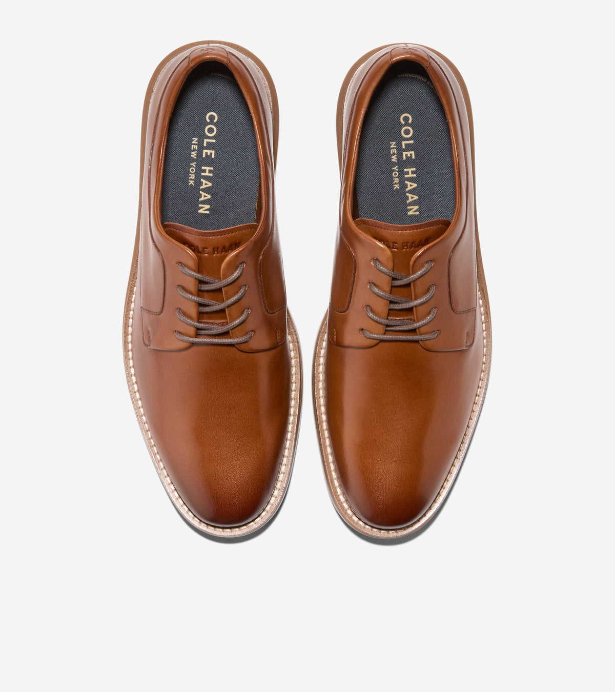 Men's Grand Neoclassic Plain Toe Oxfords in Brown | Cole Haan