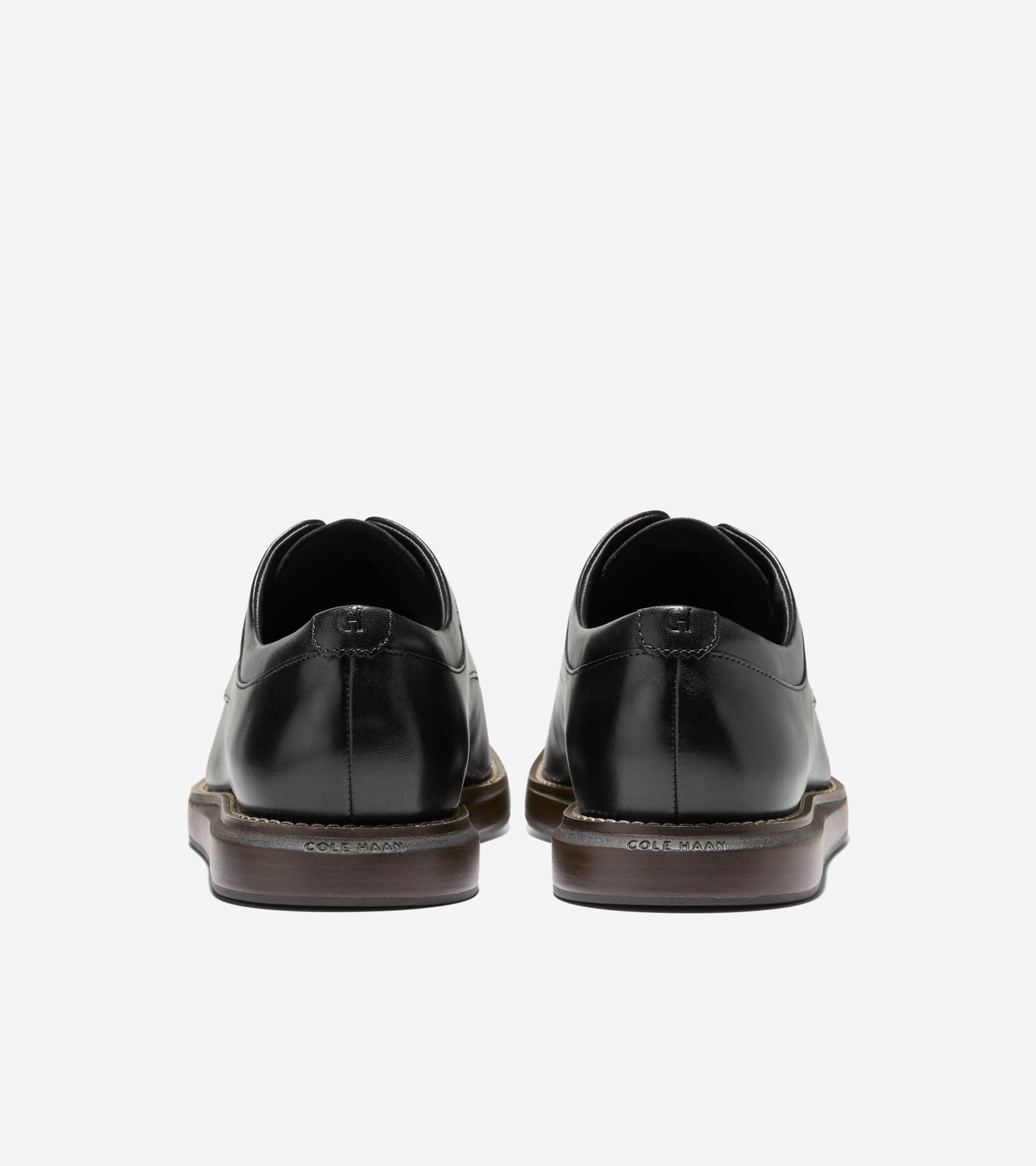 Men's Grand Neoclassic Plain Toe Oxfords in Black | Cole Haan