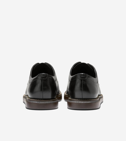 Men's Grand Neoclassic Plain Toe Oxfords in Black | Cole Haan