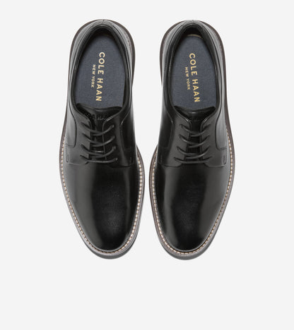 Men's Grand Neoclassic Plain Toe Oxfords in Black | Cole Haan