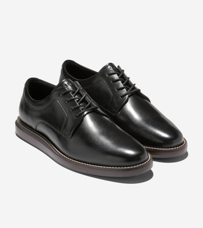 Men's Grand Neoclassic Plain Toe Oxfords in Black | Cole Haan