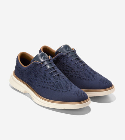 Men's ØriginalGrand CitySpectre Stitchlite™ Oxfords in Blue | Cole Haan