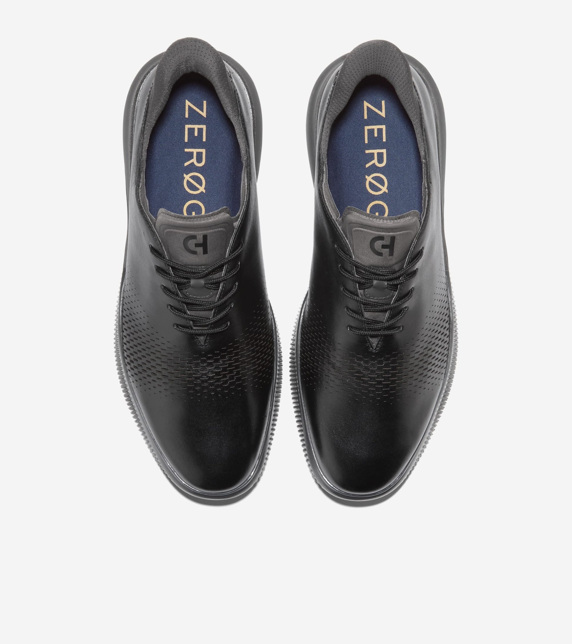 Men's 6.ZERØGRAND Laser Quick-On Oxfords in Black | Cole Haan
