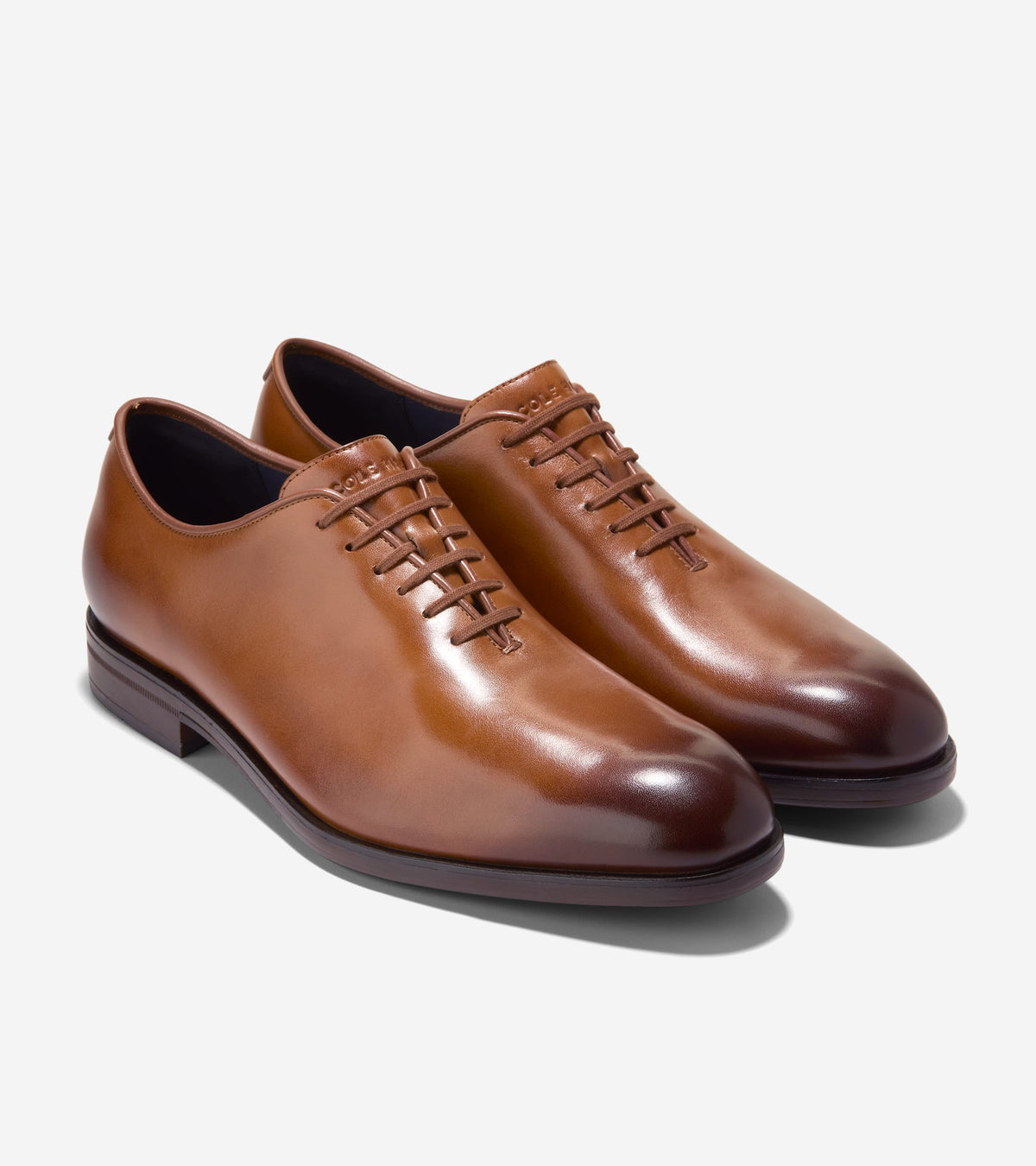 Men's Foster Grand Wholecut Oxfords in Brown | Cole Haan