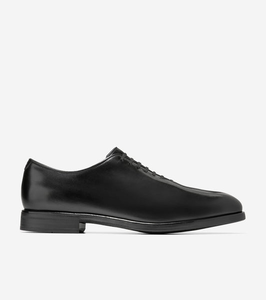 Men's Foster Grand Wholecut Oxfords in Black | Cole Haan