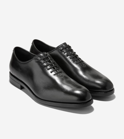 Men's Foster Grand Wholecut Oxfords in Black | Cole Haan