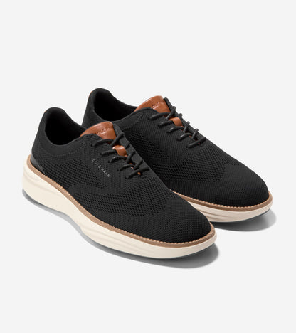Men's ØriginalGrand Horizon Stitchlite™ Wingtip Oxfords in Black | Cole Haan