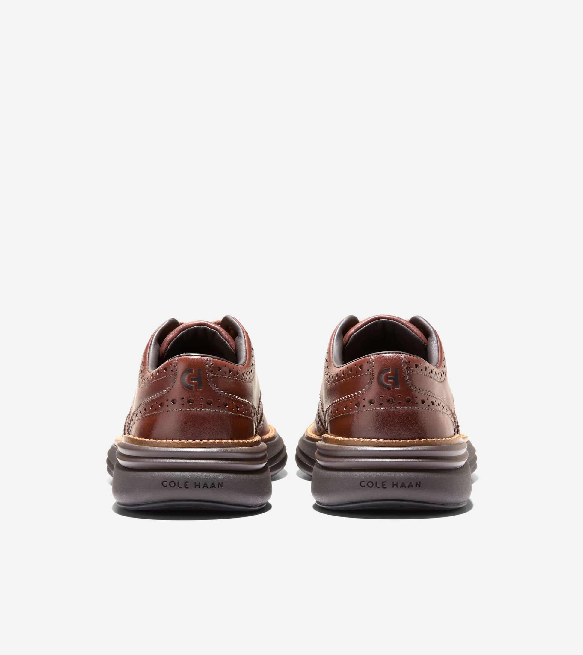 Men's ØriginalGrand Horizon Wingtip Oxfords in Brown | Cole Haan