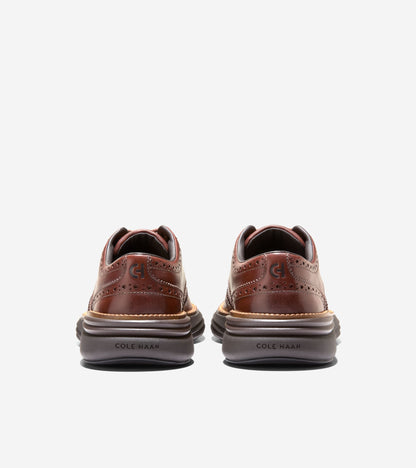 Men's ØriginalGrand Horizon Wingtip Oxfords in Brown | Cole Haan