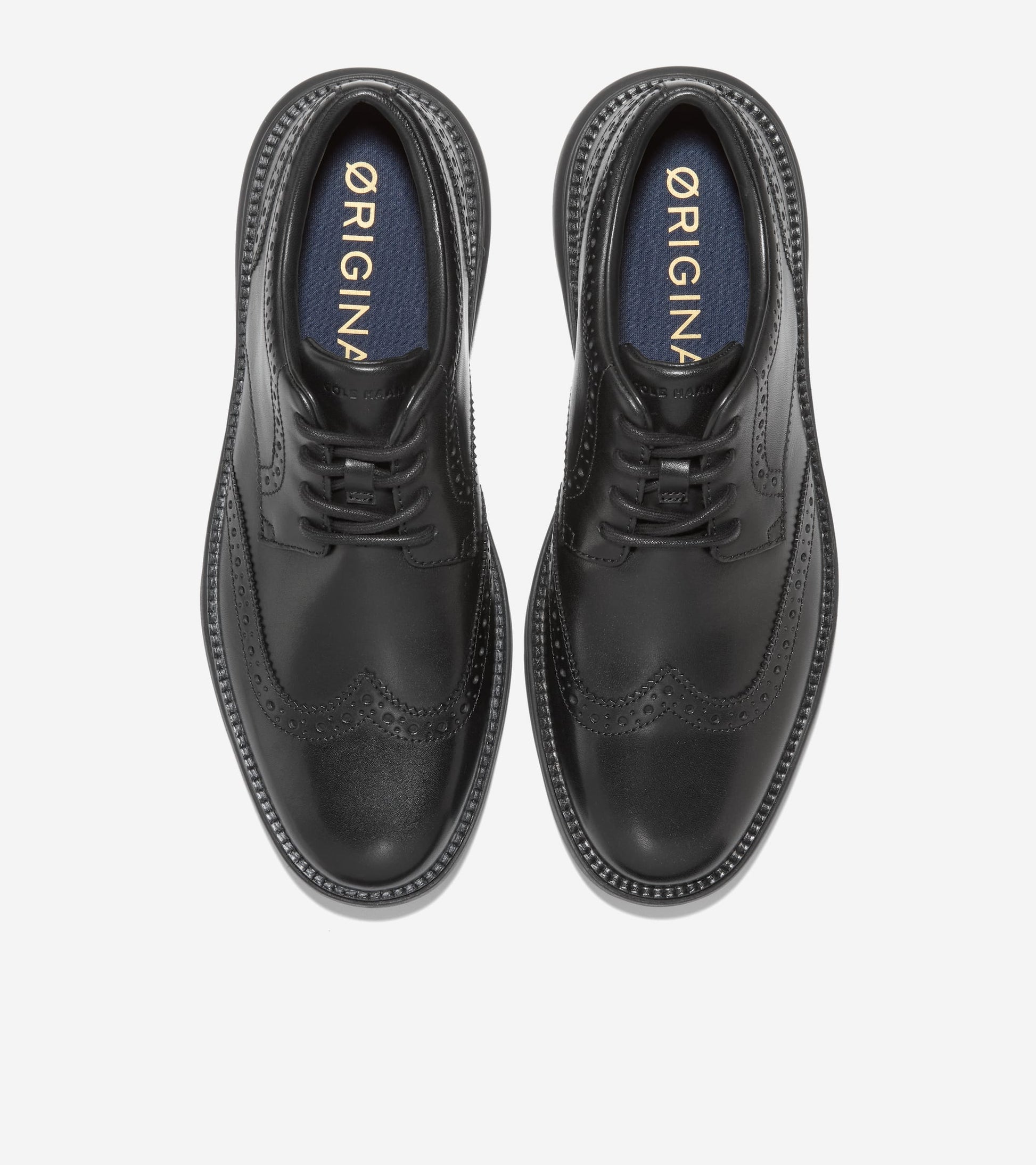 Men's ØriginalGrand Horizon Wingtip Oxfords in Black | Cole Haan