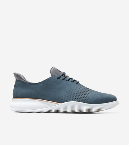Men's 6.ZERØGRAND Laser Quick-On Oxfords in Blue | Cole Haan