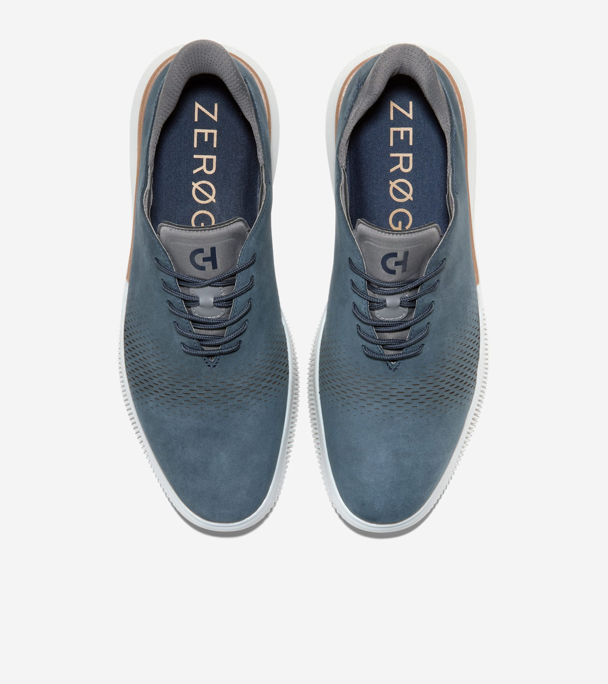 Men's 6.ZERØGRAND Laser Quick-On Oxfords in Blue | Cole Haan
