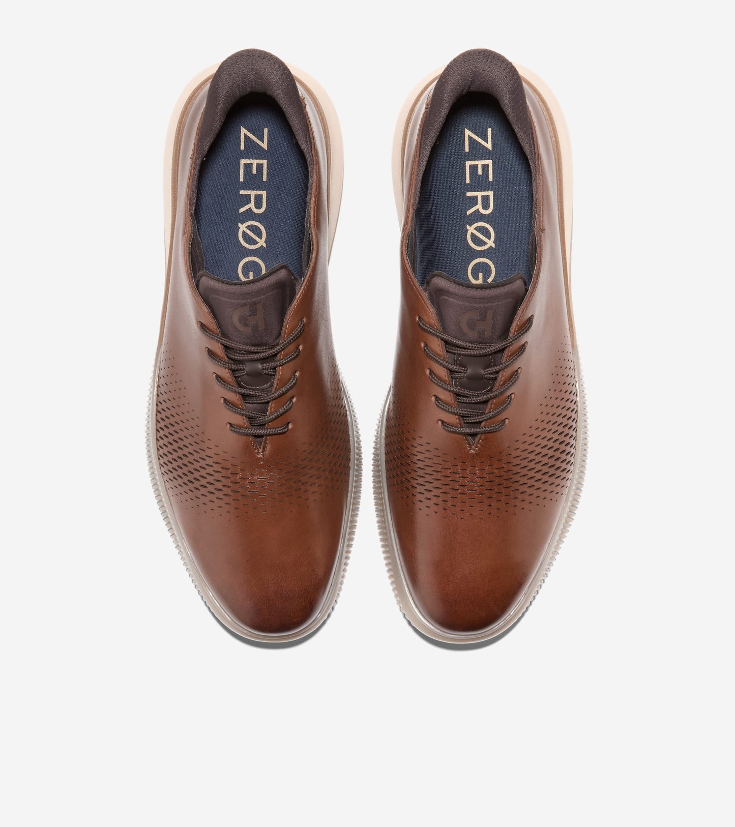Men's 6.ZERØGRAND Laser Quick-On Oxfords in Brown | Cole Haan