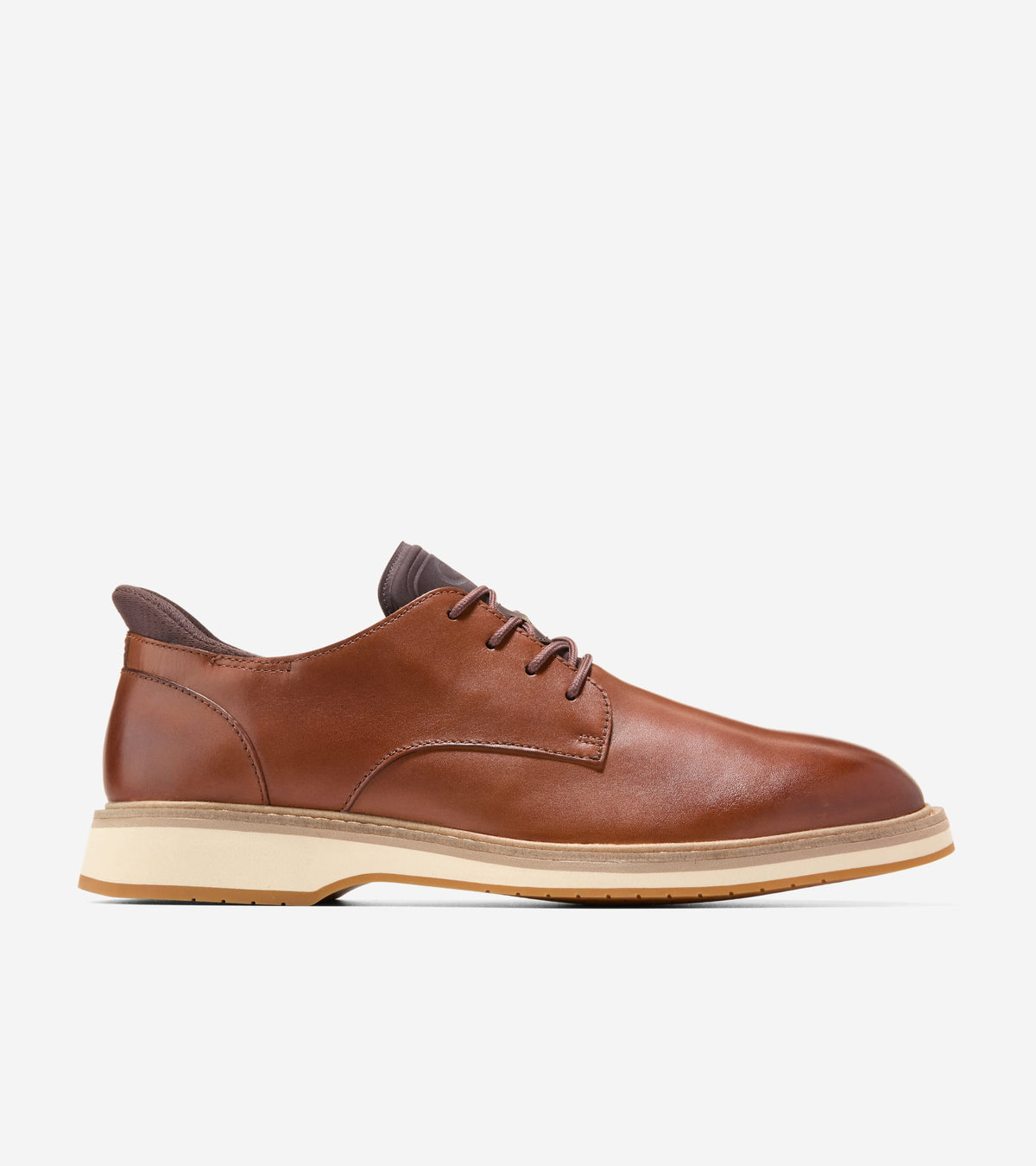 Men's Mansfield Grand Plain Toe Quick-On Oxfords in Brown | Cole Haan